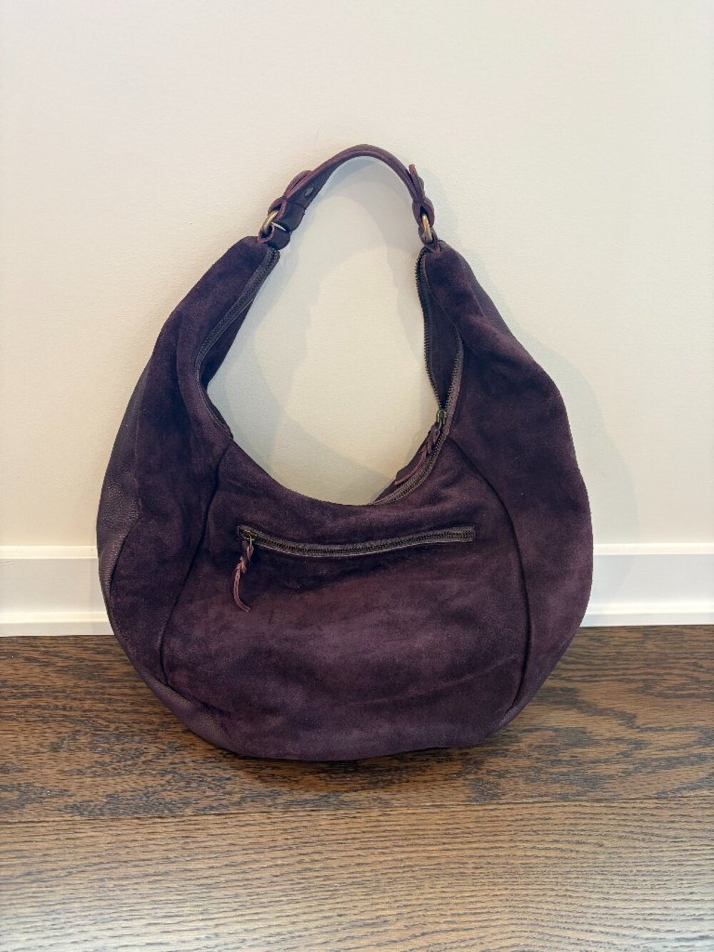 Sample Suede Hobo Bag from Free People - NWOT